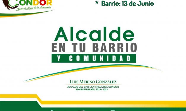 ALCALDE EN TU BARRIO Y COMUNIDAD – VISITÓ BARRIO 13 DE JUNIO