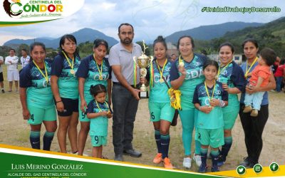 CLAUSURA DEL CAMPEONATO DE LA LIGA BARRIAL DE PANGUINTZA 2019.