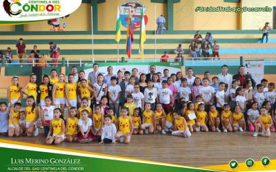 CLAUSURA DE LOS CURSOS VACIONALES “MIS VACACIONES ME LAS PASO RECREANDO EN MI CANTÓN CENTINELA DEL CÓNDOR 2019