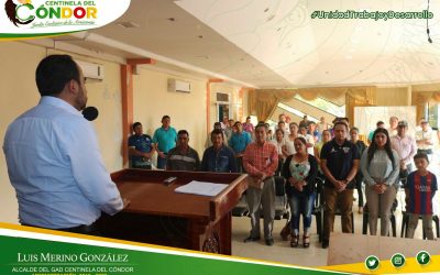 SE ELIGEN REPRESENTANTES DEL SISTEMA DE PARTICIPACIÓN CIUDADANA EN CENTINELA DEL CÓNDOR.