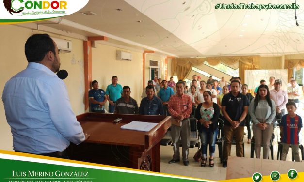 SE ELIGEN REPRESENTANTES DEL SISTEMA DE PARTICIPACIÓN CIUDADANA EN CENTINELA DEL CÓNDOR.