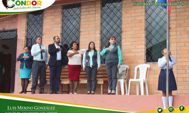 INAUGURACIÓN DEL AÑO LECTIVO 2019-2020 EN CENTINELA DEL CÓNDOR.