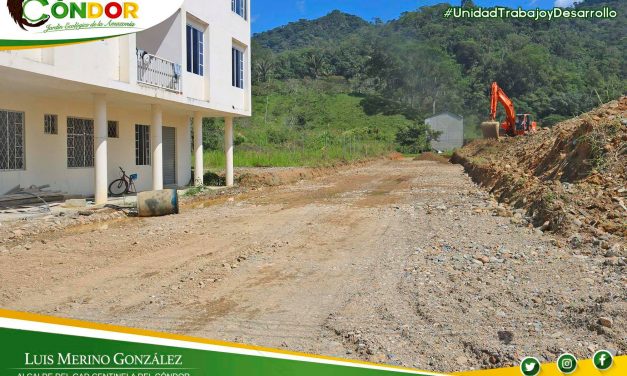 ADECENTAMIENTO DE LA CALLE AGAPITO CUMBICOS DEL BARRIO JUAN SOLIS.