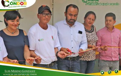 PROYECTO DE LETRINA SANITARIA EJECUTADO POR EL GAD CENTINELA DEL CÓNDOR REALIZÓ LA PRIMERA ENTREGA.