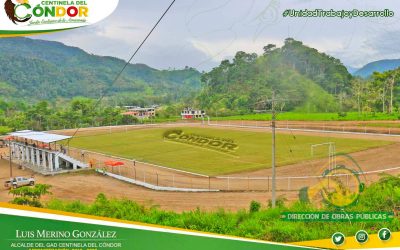 ESTADIO LA CIUDAD DE ZUMBI LISTO PARA RECIBIR AL CAMPEONATO NACIONAL DE FUTBOL MASTER MAX 40.
