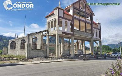 AD CENTINELA DEL CÓNDOR CONTRIBUYE PARA LA CONSTRUCCIÓN DE LAS IGLESIAS DE ZUMBI Y PANGUINTZA.