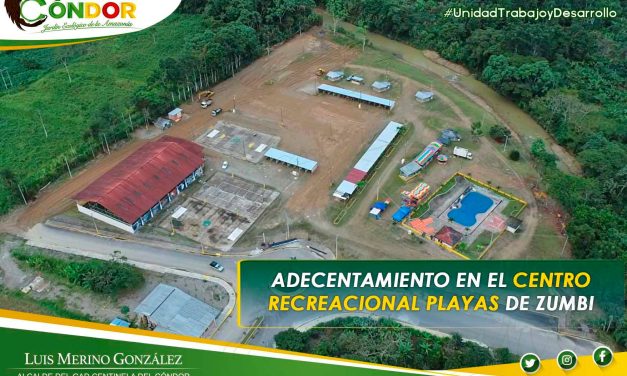 ADECENTAMIENTO EN EL CENTRO RECREACIONAL PLAYAS DE ZUMBI.