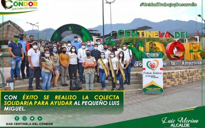 CON ÉXITO SE REALIZO LA COLECTA SOLIDARIA PARA AYUDAR AL PEQUEÑO LUIS MIGUEL.