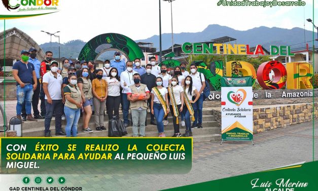 CON ÉXITO SE REALIZO LA COLECTA SOLIDARIA PARA AYUDAR AL PEQUEÑO LUIS MIGUEL.