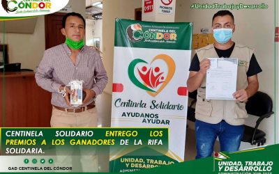 ENTREGA DE PREMIOS A LOS FELICES GANADORES.