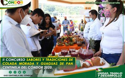 II CONCURSO SABORES Y TRADICIONES DE COLADA MORADA Y GUAGUAS DE PAN CENTINELA DEL CÓNDOR 2020.