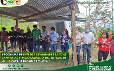 PROGRAMA DE ENTREGA DE UNIDADES BASICAS SANITARIAS Y MEJORAMIENTO DEL SISTEMA DE AGUA PARA EL BARRIO SAN ISIDRO.