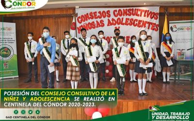 POSESIÓN DEL CONSEJO CONSULTIVO DE LA NIÑEZ Y ADOLESCENCIA SE REALIZÓ EN CENTINELA DEL CÓNDOR.