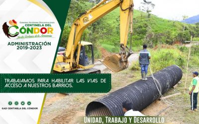 TRABAJAMOS PARA HABILITAR LAS VIAS DE ACCESO A NUESTROS BARRIOS.