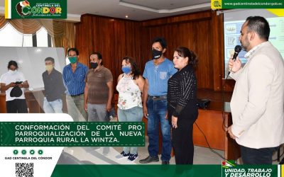 CONFORMACIÓN DEL COMITÉ PRO PARROQUIALIZACIÓN DE LA NUEVA PARROQUIA RURAL LA WINTZA.