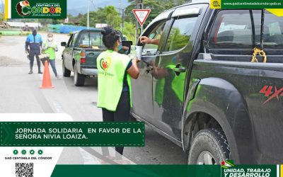 SE CUMPLIÓ UNA JORNADA SOLIDARIA MÁS EN FAVOR DEL SEÑORA NIVIA LOAIZA.