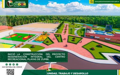 INICIÓ LA CONSTRUCCIÓN DEL PROYECTO REGENERACIÓN INTEGRAL DEL CENTRO RECREACIONAL PLAYAS DE ZUMBI.