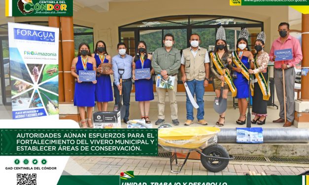 AUTORIDADES AÚNAN ESFUERZOS PARA EL FORTALECIMIENTO DEL VIVERO MUNICIPAL Y ESTABLECER ÁREAS DE CONSERVACIÓN.