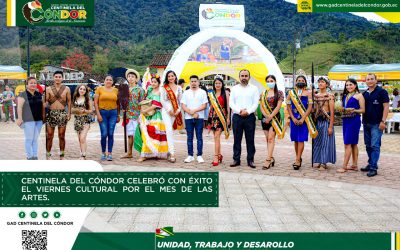 CENTINELA DEL CÓNDOR CELEBRÓ CON ÉXITO EL VIERNEs cultural POR EL MES DE LAS ARTES.