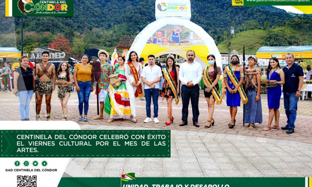 CENTINELA DEL CÓNDOR CELEBRÓ CON ÉXITO EL VIERNEs cultural POR EL MES DE LAS ARTES.