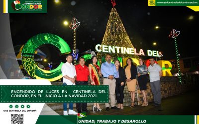 ENCENDIDO DE LUCES EN  CENTINELA DEL CÓNDOR EN EL  INICIO A LA NAVIDAD 2021