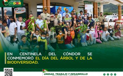 EN CENTINELA DEL CÓNDOR SE CONMEMORÓ EL DÍA DEL ÁRBOL Y DE LA BIODIVERSIDAD.