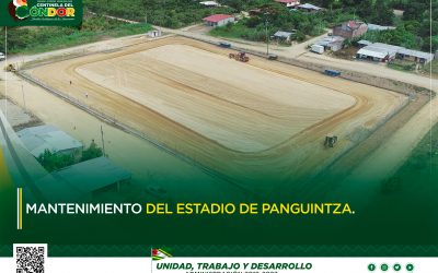 MANTENIMIENTO DEL ESTADIO DE PANGUINTZA.