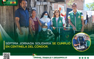 SÉPTIMA JORNADA SOLIDARIA SE CUMPLIÓ EN CENTINELA DEL CÓNDOR.