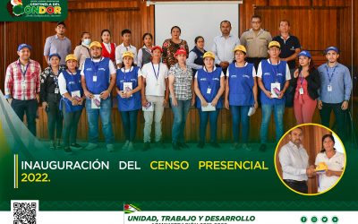 INAUGURACIÓN DEL CENSO PRESENCIAL 2022