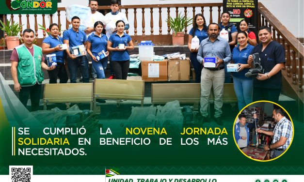 SE CUMPLIÓ LA NOVENA JORNADA SOLIDARIA EN BENEFICIO DE LOS MÁS NECESITADOS