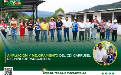 AMPLIACIÓN Y MEJORAMIENTO  DEL CDI CARRUSEL DEL NIÑO DE PANGUINTZA.