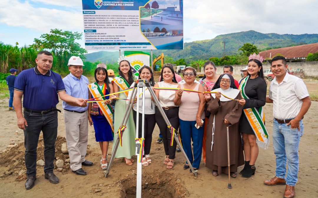 INICIÓ LA CONSTRUCCIÓN DEL PARQUE LINEAL DE ZUMBI